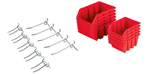 Banco de trabajo LIDL PARKSIDE con panel de herramientas