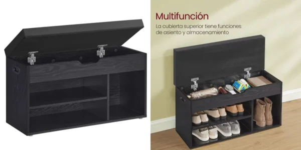 Zapatero con cojín VASAGLE