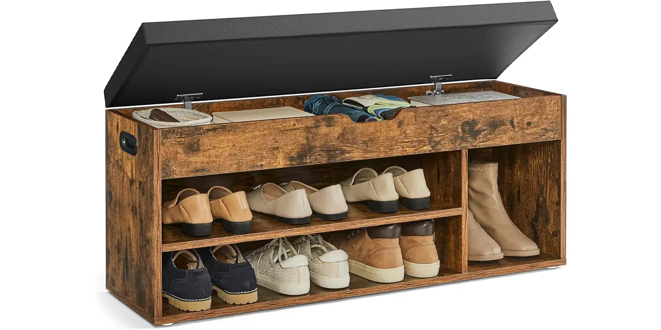 Zapatero con cojín VASAGLE