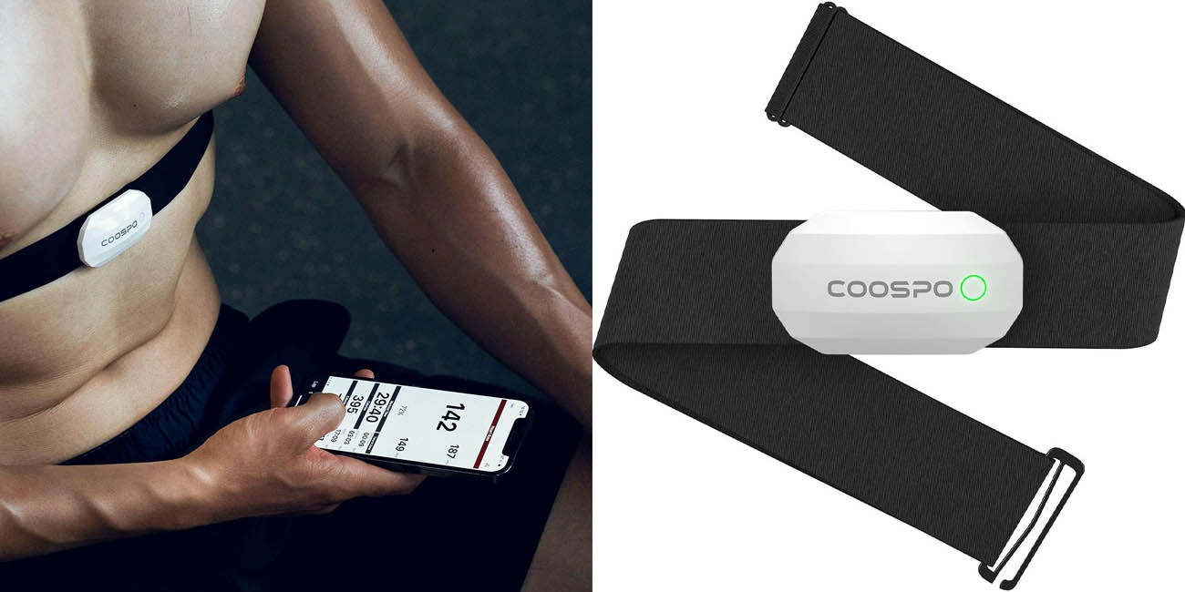 Banda de frecuencia cardíaca COOSPO H808S con Bluetooth