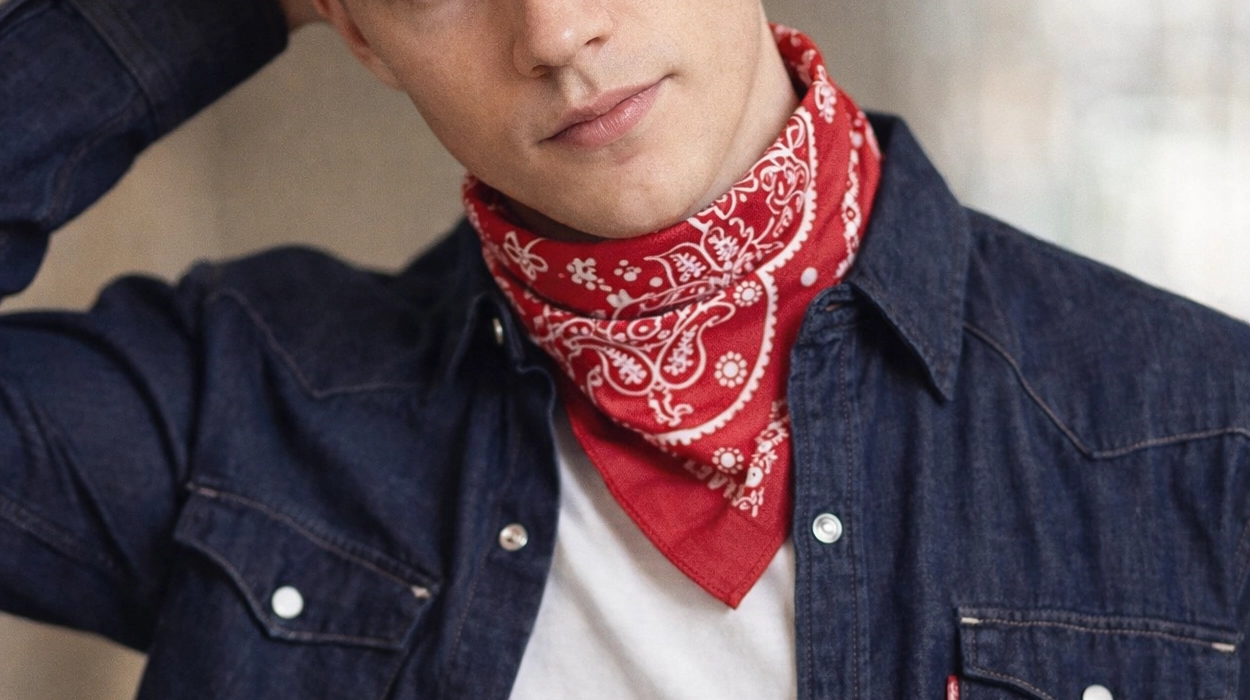bandana levis paisley chal para hombre