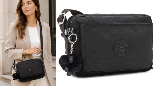 Bandolera mediana Kipling Abanu para uso diario