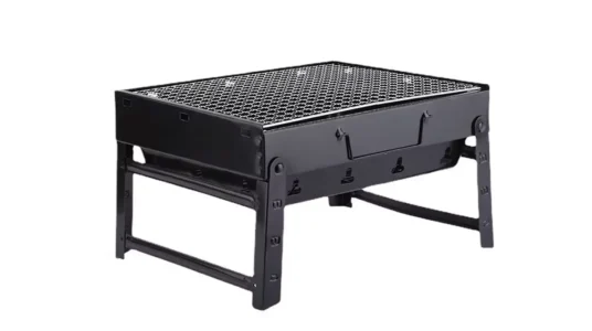 Barbacoa portátil de acero inoxidable