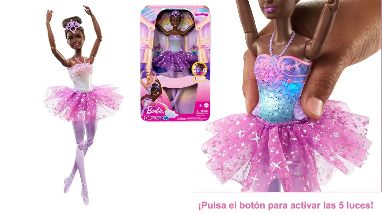 Barbie Dreamtopia Bailarina con Luces barata