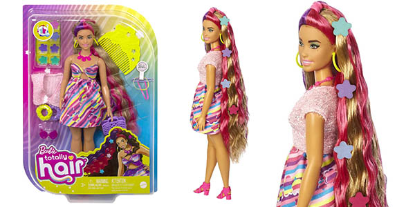 barbie totally Hair flor oferta
