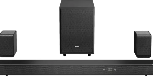 Chollo Barra de Sonido 5.1.2 Hisense AX5125H con subwoofer y altavoces traseros inalámbricos