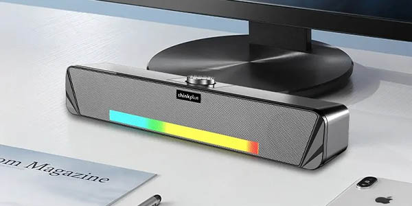 Barra de sonido Lenovo ThinkPlus TS33 con Bluetooth