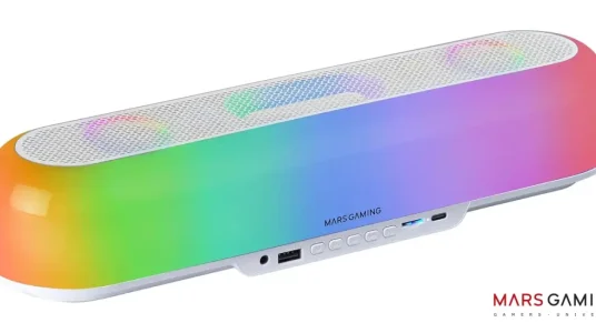 Barra de sonido Mars Gaming MSB-ORB de 20W