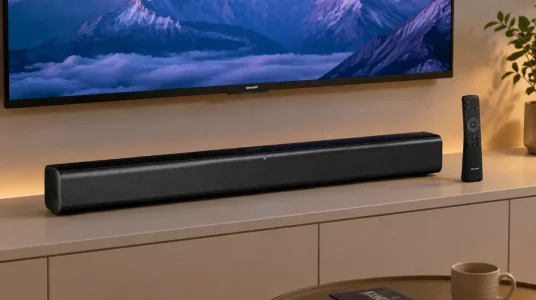Barra de sonido Sharp HT-SB145 de 150W con Bluetooth, HDMI ARC y USB