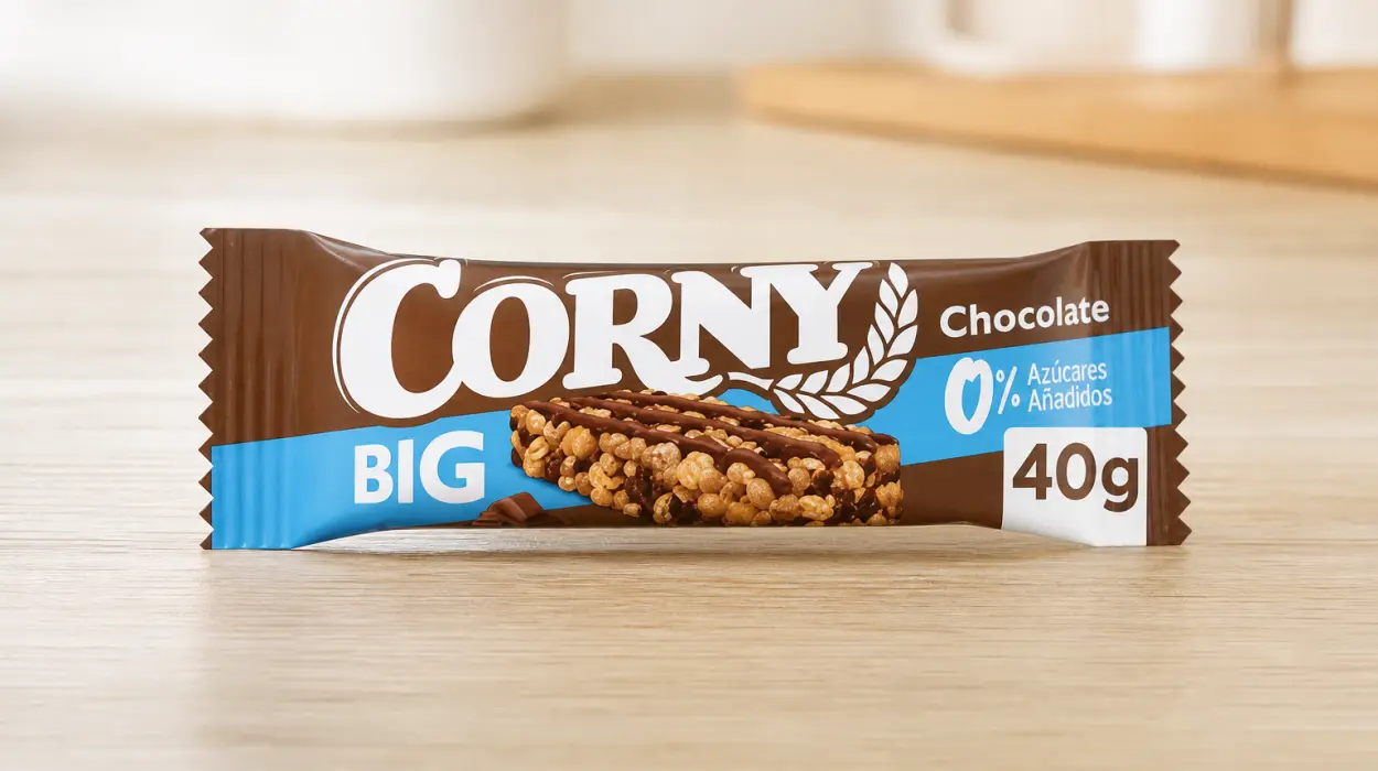 Pack x24 barritas Corny Big de chocolate y cereales crujientes sin azúcares añadidos