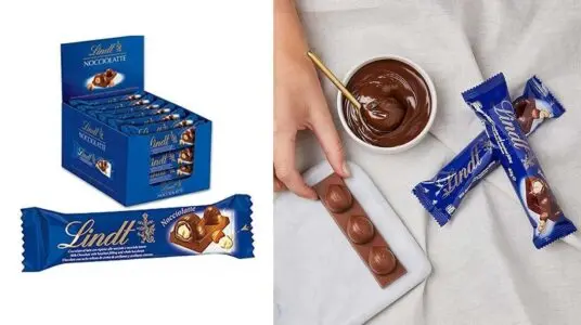 Barritas Lindt Nocciolatte baratas