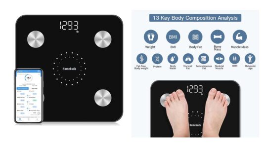 Báscula digital para el baño Homebuds barata