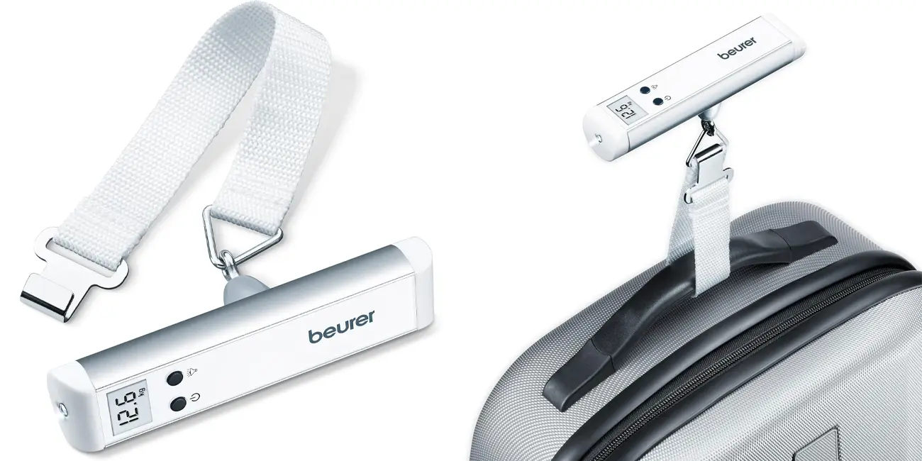 Mini báscula portátil para maletas Beurer LS10