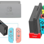 Base de carga para 4 mandos Joy-Con para Switch