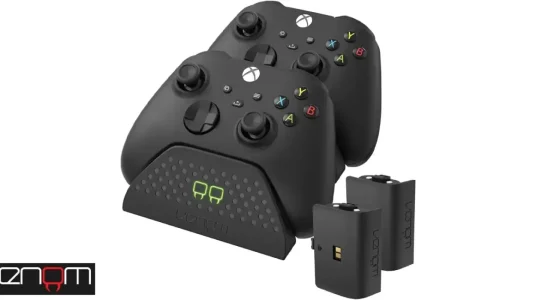 Base de carga Venom para 2 mandos Xbox + 2 baterías