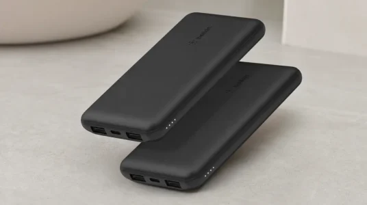 Batería externa Belkin de 10000 mAh con USB-C y 2 puertos USB-A
