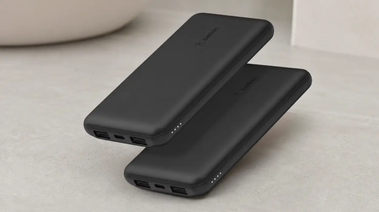 Pack x2 Baterías externas Belkin de 10000 mAh con USB-C y 2 puertos USB-A
