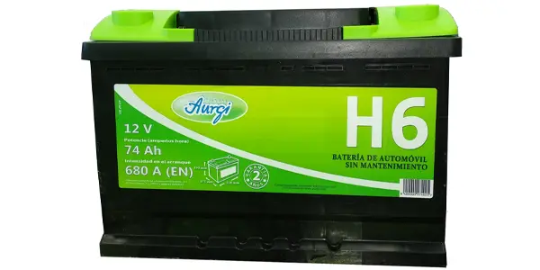 Batería de coche Aurgi 74.0 H6