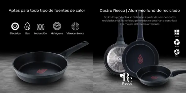 Batería de cocina MasterPRO Gastro Reecoº