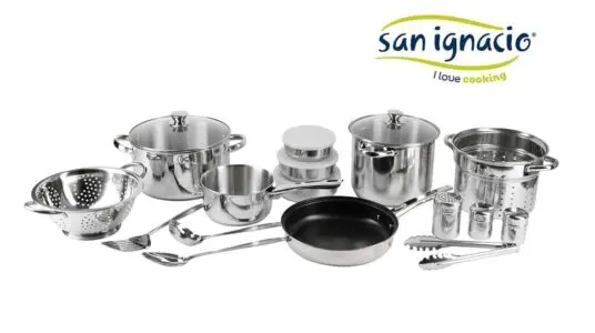 Batería de cocina San Ignacio Lula barata