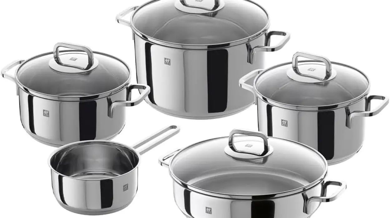 Batería de cocina Zwilling Quadro de 5 piezas para todo tipo de cocinas y horno