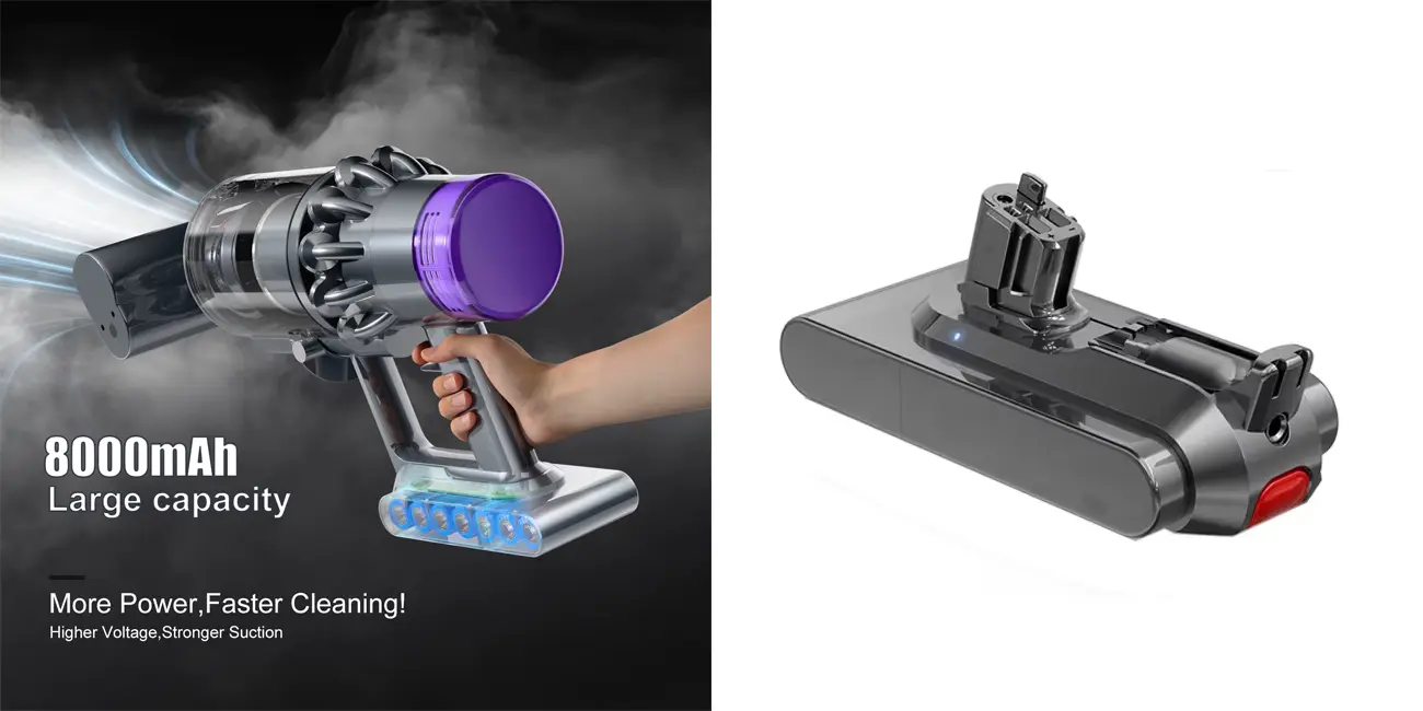 Baterías compatibles con Dyson