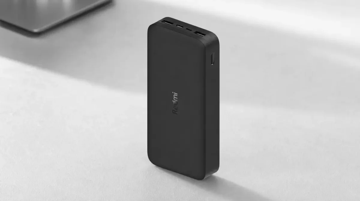 Batería externa Redmi de 20000 mAh con carga rápida