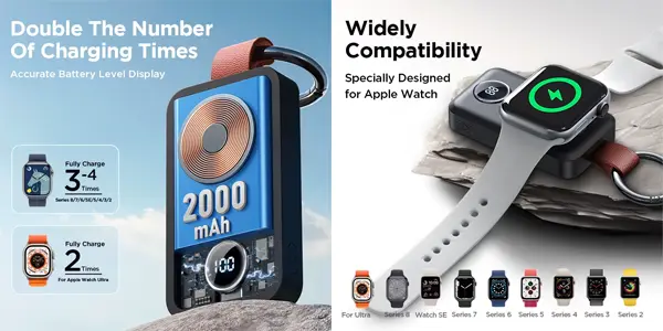 Cargador portátil Joyroom para Apple Watch
