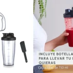 batidora Moulinex Blend&Go LM1B1D10 con vaso de 1,3 litros