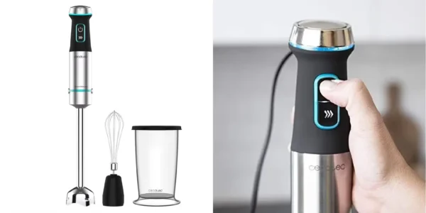 Batidora de mano Cecotec Power TitanBlack 1200 XL