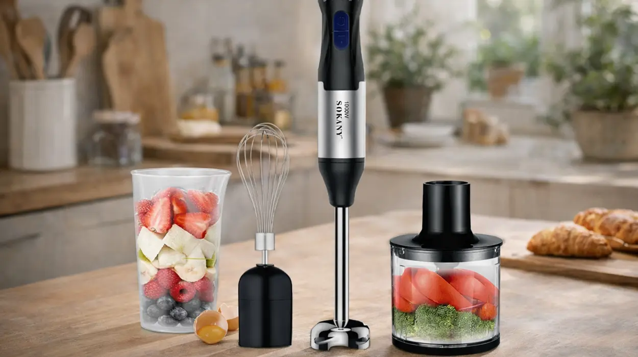 Batidora de mano OWJHE 1000W