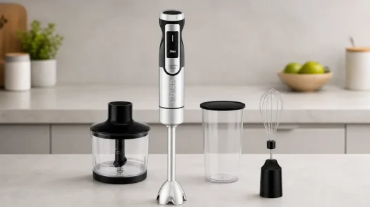 Batidora de mano Ufesa Jupiter Max: 1500W, velocidad variable y pantalla LCD