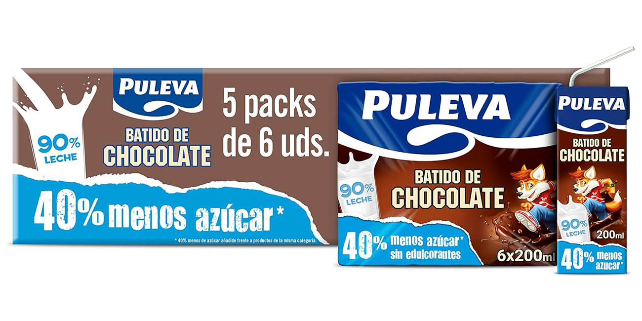 batidos de chocolate Puleva oferta