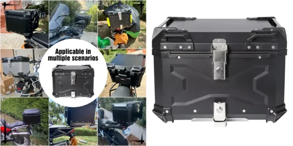 Baúl para motocicleta TKKEACE de 55L