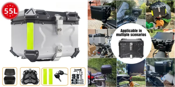 Baúl para motocicleta FITMEN