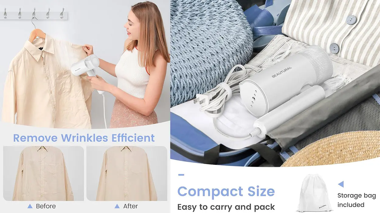 Plancha de vapor vertical Beautural para la ropa barata