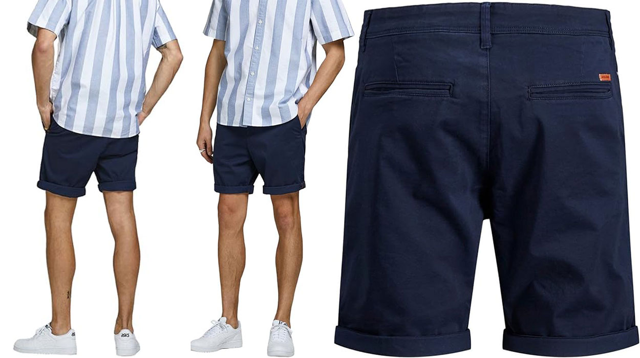 Bermudas de tipo chino Jack & Jones Regular Fit baratas