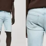 bermudas vaqueras slim fit mango outlet hombre