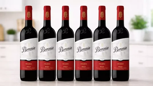Pack x6 Vino tinto Beronia Crianza D.O.C Rioja de 750 ml
