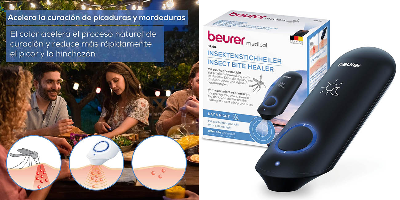 Beurer BR90 aparato contra picaduras insectos chollo