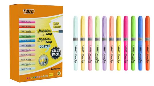 BIC Highlighter Grip chollo