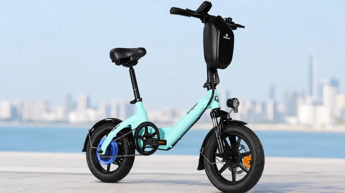 Bicicleta eléctrica plegable Bodywel T16Pro de 250 W y 36 V