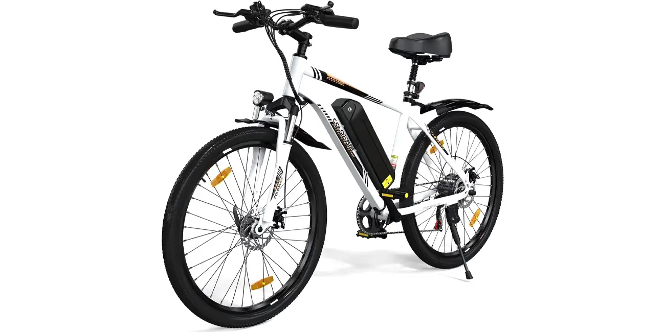 Bicicleta eléctrica COLORWAY con batería extraíble