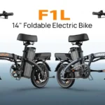 Bicicleta eléctrica plegable URLIFE F1L