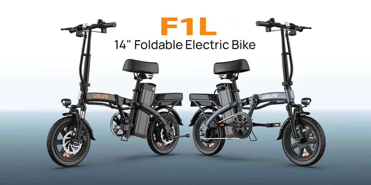 Bicicleta eléctrica plegable URLIFE F1L