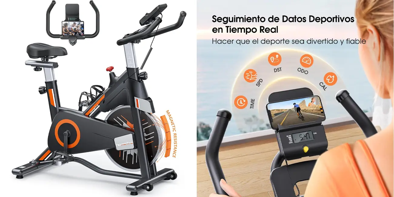 Bicicleta estática magnética HomeTro