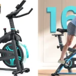 Bicicleta estática Toputure con volante de 15 kg