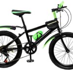 Bicicleta de montaña infantil 7 velocidades freno disco doble barata