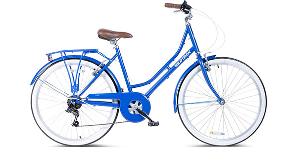 Chollo Bicicleta de ciudad Wildtrak para adulto con cambios Shimano