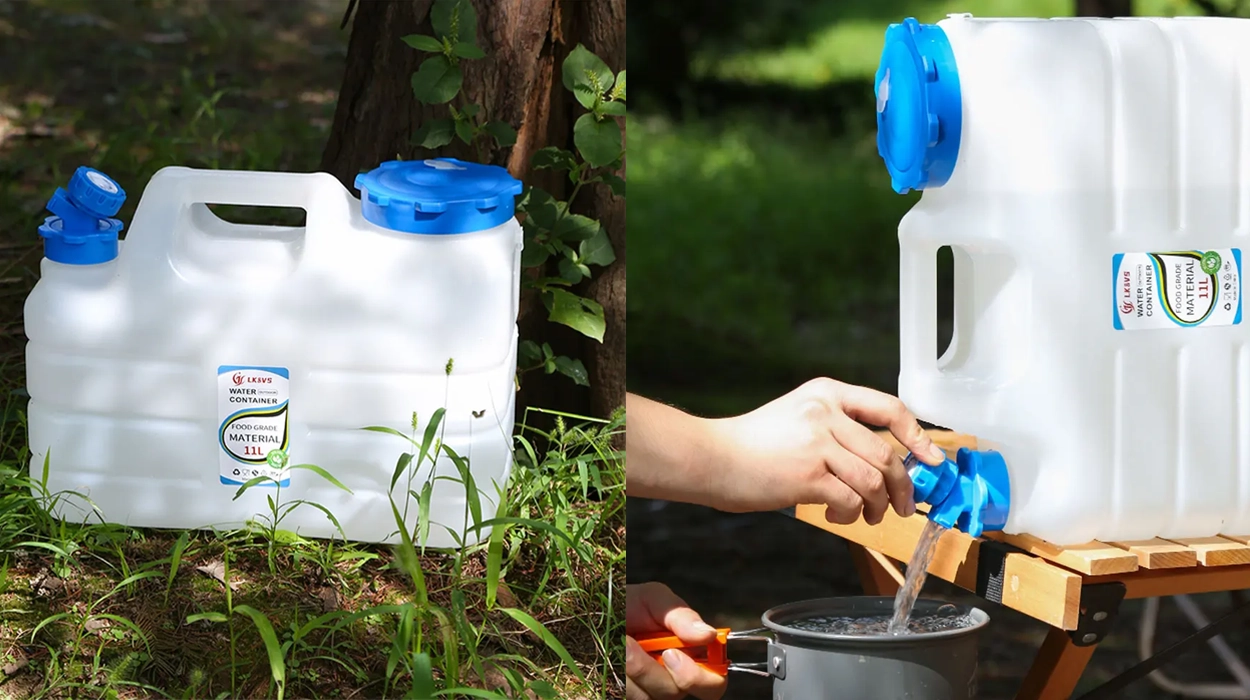 bidón de almacenamiento de agua de 11 litros con grifo